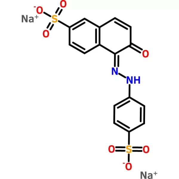 Yellowish Orange S Pure C.I. No. 15985 CAS No. 2783-94-0 (23727) (Sunset Yellow FCF, Food Yellow 3) 25gm